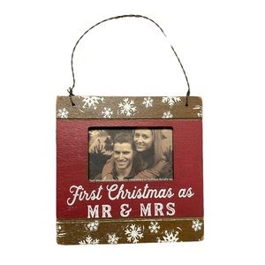 First Christmas as Mr & Mrs Ornament